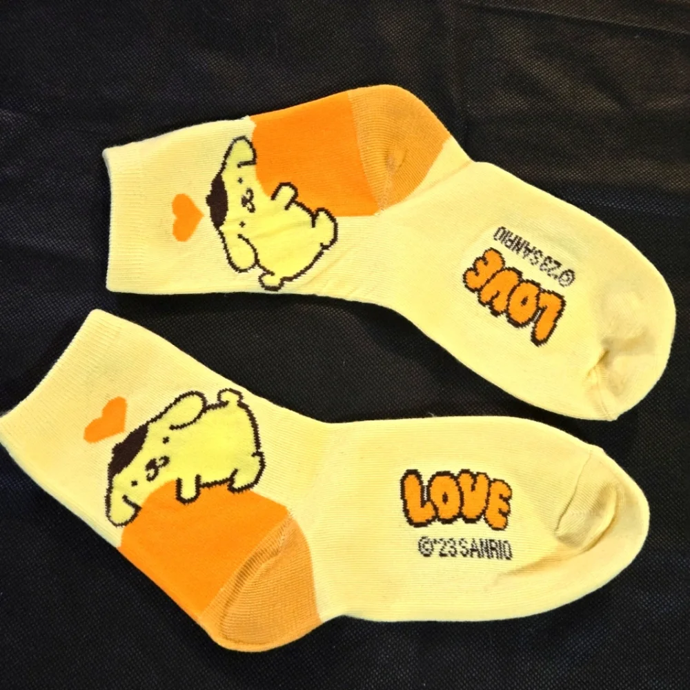 🍒🍒 Sanrio Pompompurin Ankle Socks